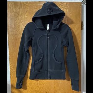 LULULEMON black scuba jacket hoodie 2